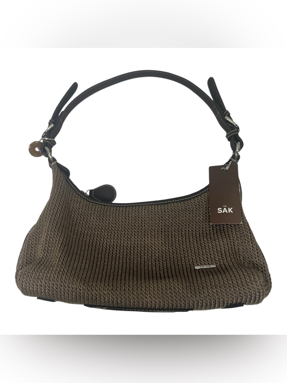 The Sak Modern Classics Y2K Taupe Knit Hobo/Shoulder Bag NWT